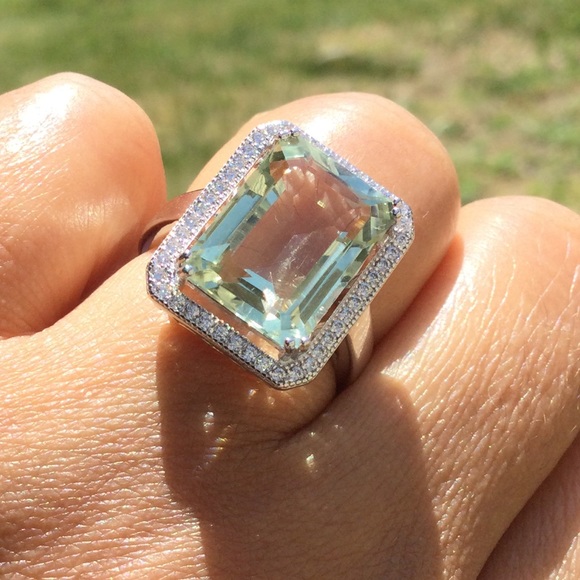 Natural Gems 925 Sterling Silver - Picture 6 of 10